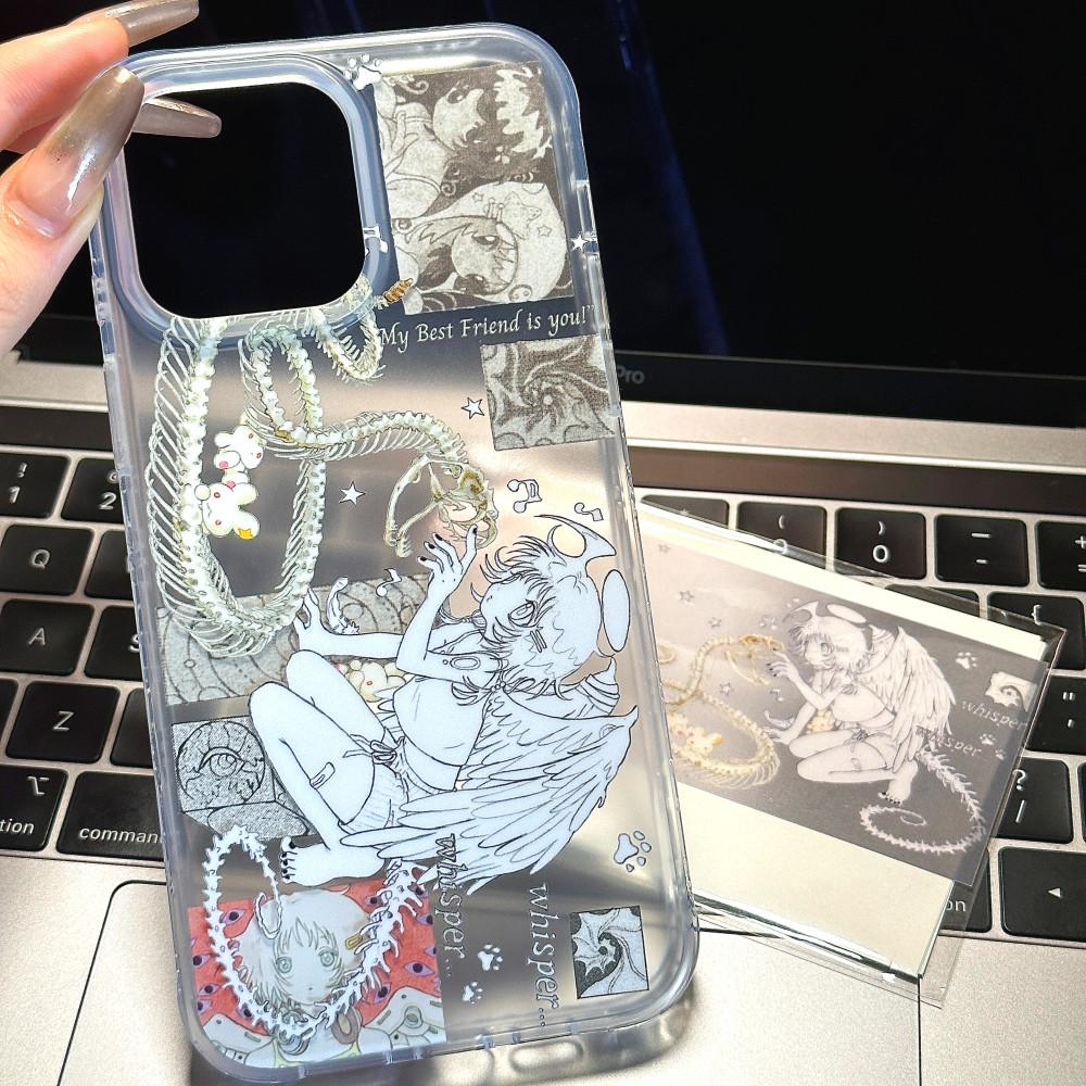 Oliwa Angel Beats 젤하드 아이폰16 프로맥스 케이스