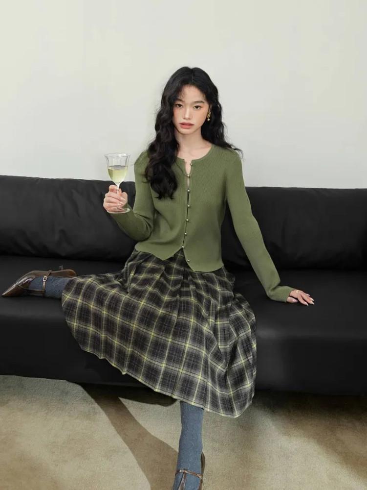 [KUOSE]쿠오세 여성 부드럽고 편안함 7color 롱 슬리브 니트 상의