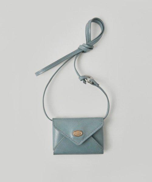 오로(ORO)  [ORO]오로 레이어드 미니 월렛백_Island Blue - 사이즈 & 후기 | 무신사