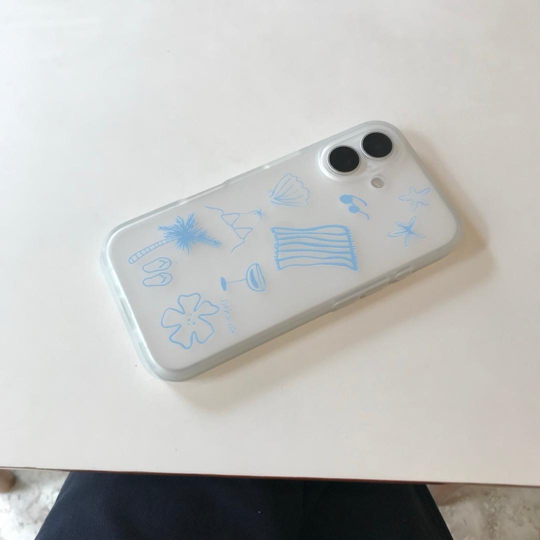 summer phone case (반투명 젤리 케이스)