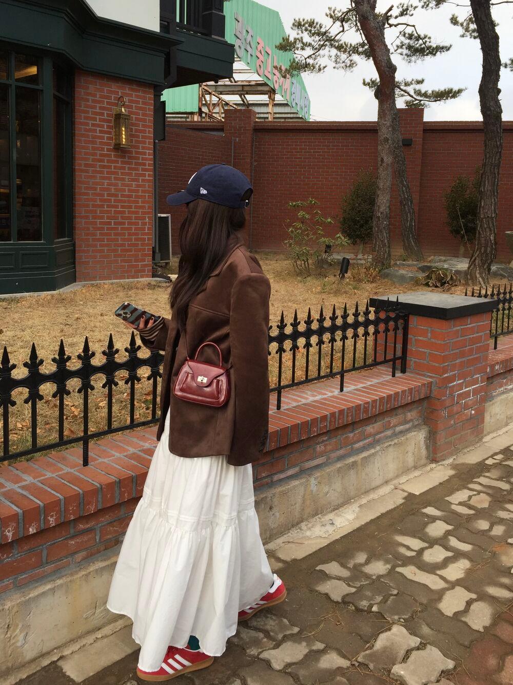 이브 코튼 스커트