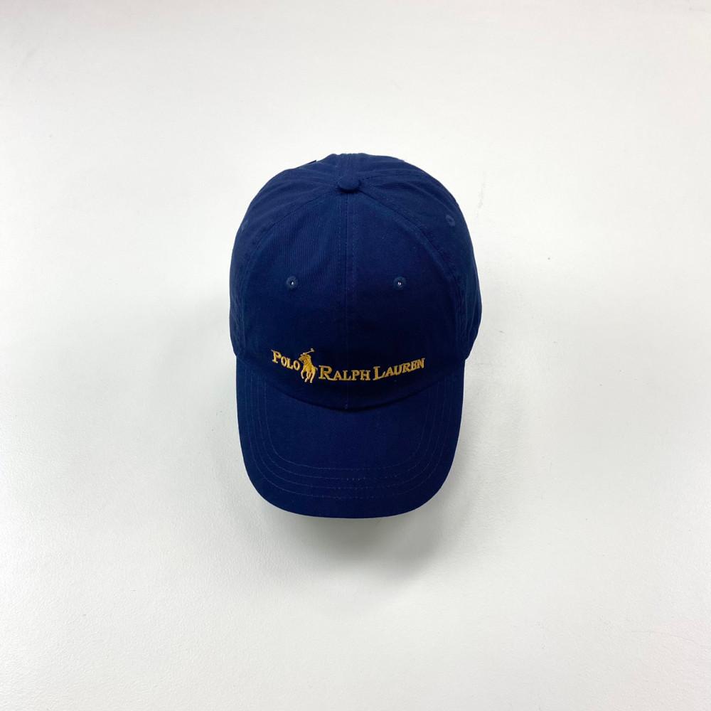 폴로 볼캡 네이비 볼캡 골드로고