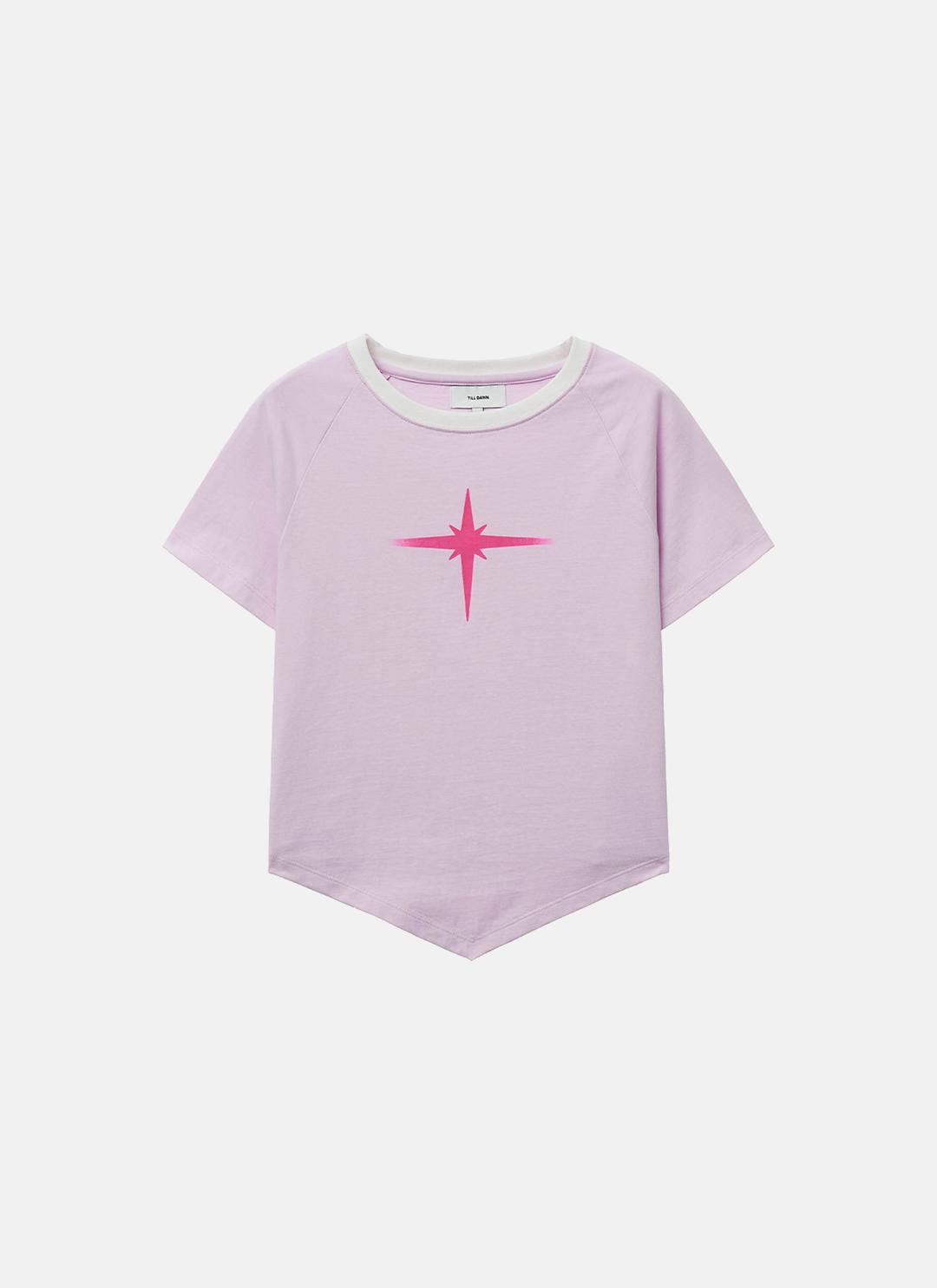 SHADE RAGLAN BABY TOP baby pink