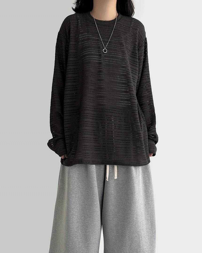 [unisex] 루니 썸머 오버핏 니트 (3color)