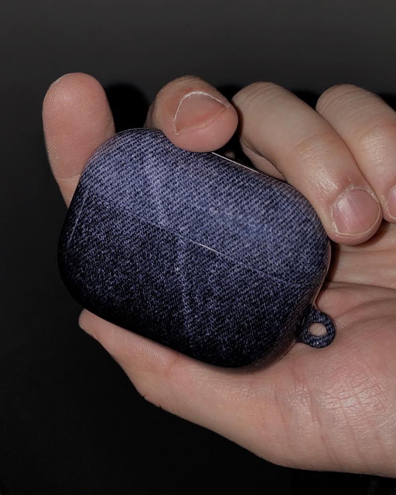 속담 / 블랙 그라데이션 에어팟 프로, 에어팟3 케이스