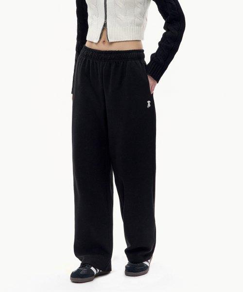 우먼스 스몰라쿠 와이드팬츠(블랙)