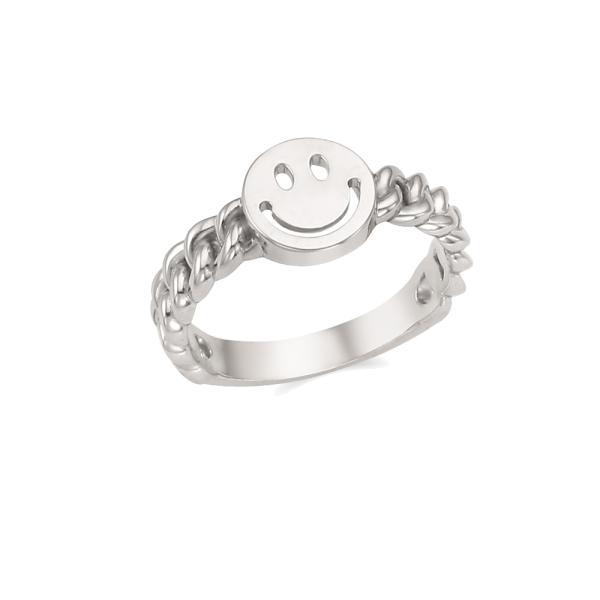 청량함은 담은 스마일 실버 미스링 CLRR207001WW