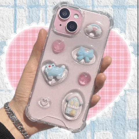 [뉴진스 민지 착용] 🎀My sweet home🏠레진 폰케이스