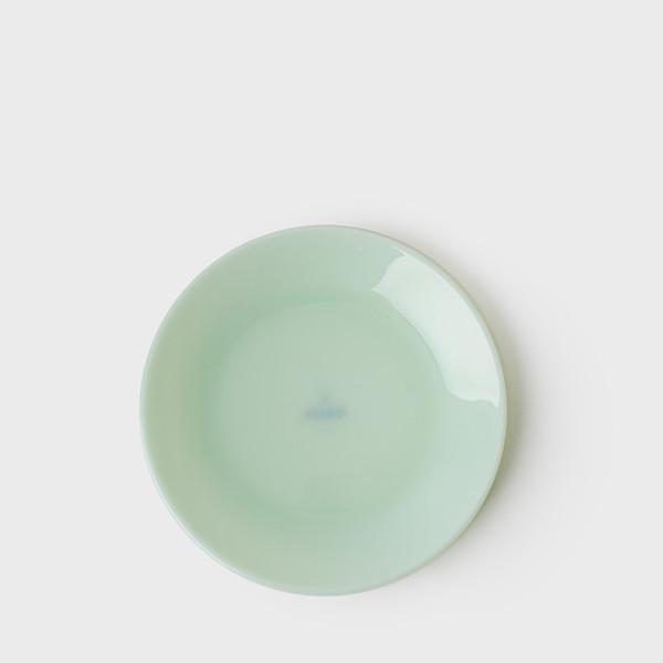 언스 베이직 밀크글라스 7인치 플레이트 민트