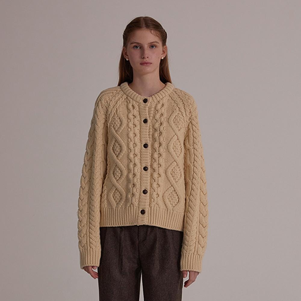 [29CM 단독] 23FW ARAN CARDIGAN (3COL)