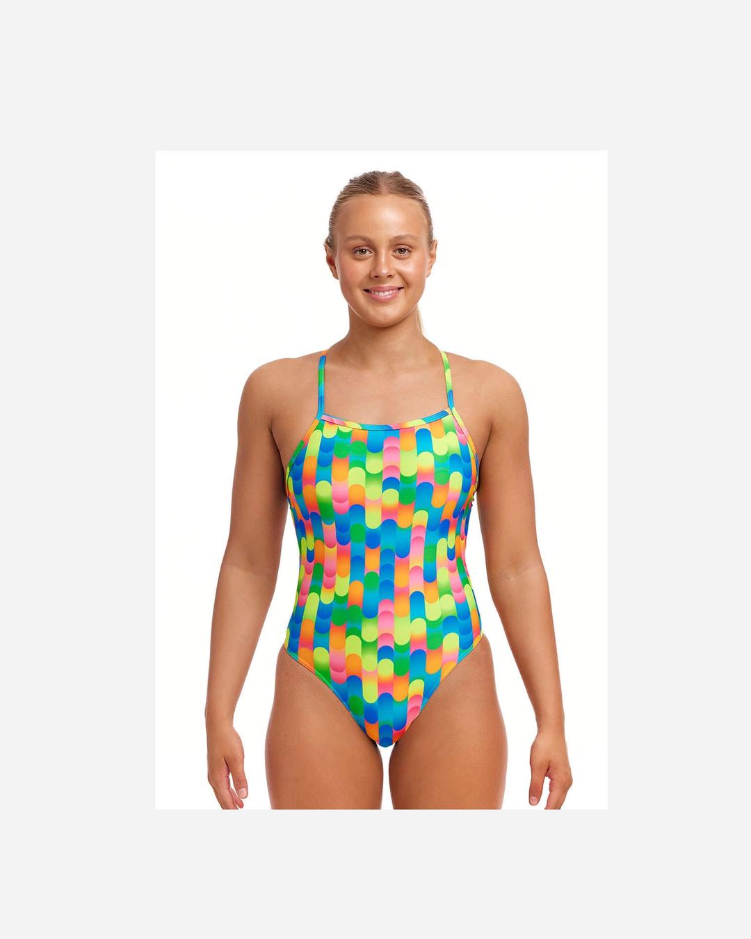 펑키타 코리아 Blocked Dotty Eco  (FKS036L71801_FKS036G71801) 여성 실내 원피스 여자 수영복