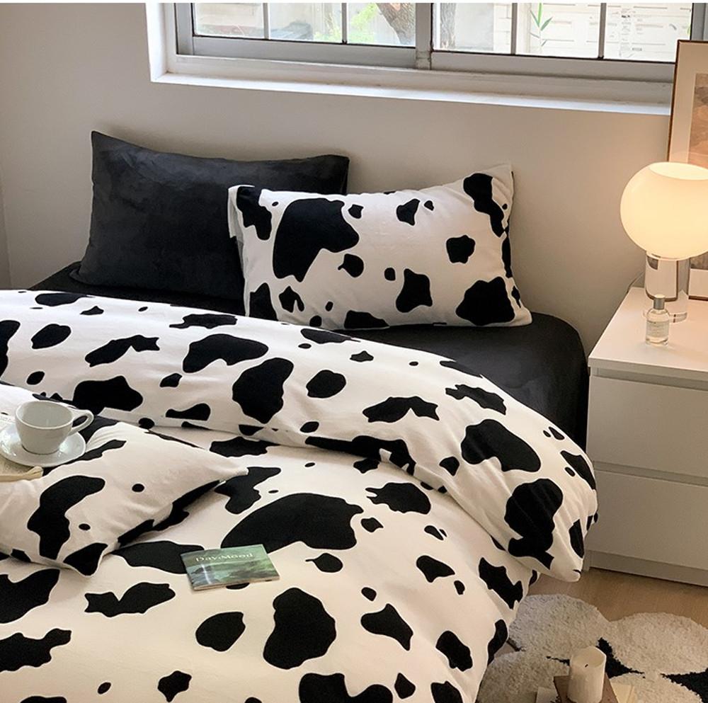 젖소 싱글 슈퍼싱글 퀸이불커버 베개커버