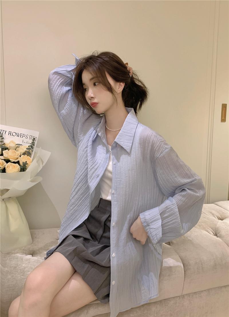 스테디 [단독][휴양지룩/살안타템] 프릿 여름긴팔셔츠 셔츠 (2colors) 직진배송