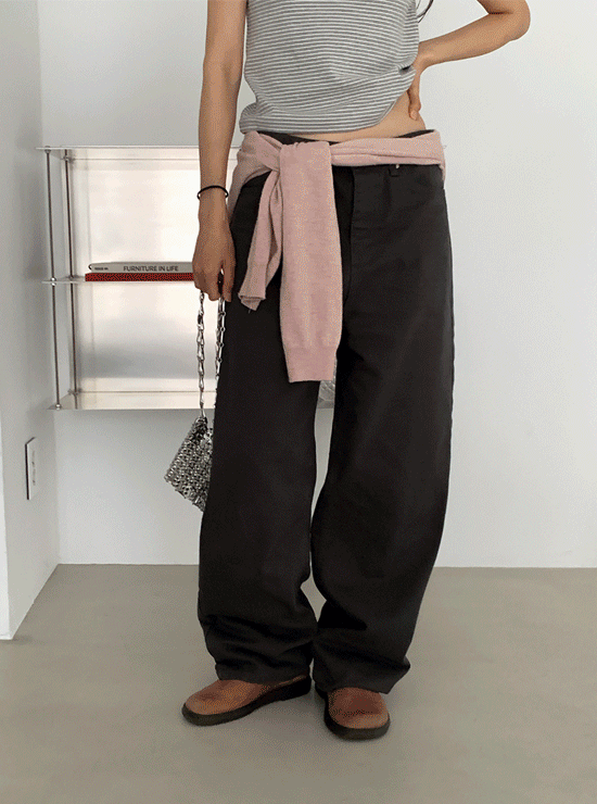 언더비 듈리 와이드 pants (5 color)