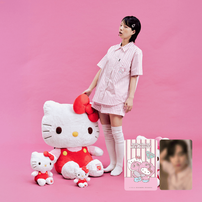 [예약배송][29CM 단독] HELLO KITTY X KEY 클래식 홈웨어 파자마 썸머셋업_핑크비즈