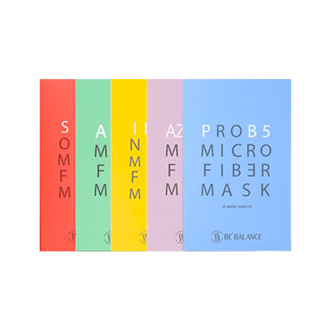 비밸런스 극세사 마스크팩아카라&아줄렌&이데베논&프로B5&셀몬DA 1box (30g*10ea)