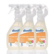 [특가] 에코두 프랑스 욕실/아기욕조 세정제 무향 500ml 3개(마켓컬리 베스트 상품), 500ml, 3개