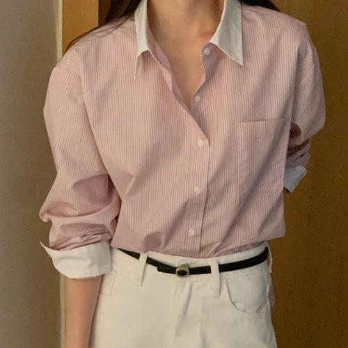 오스로 핀스트라이프남방