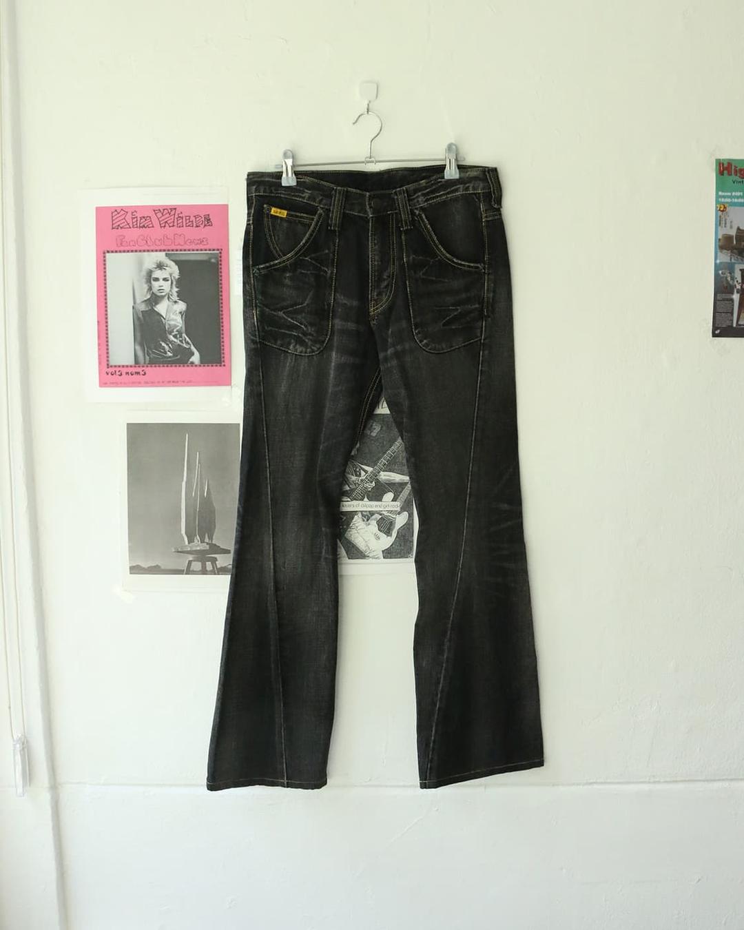 LEE 블랙 부츠컷 데님 팬츠 | 후루츠패밀리