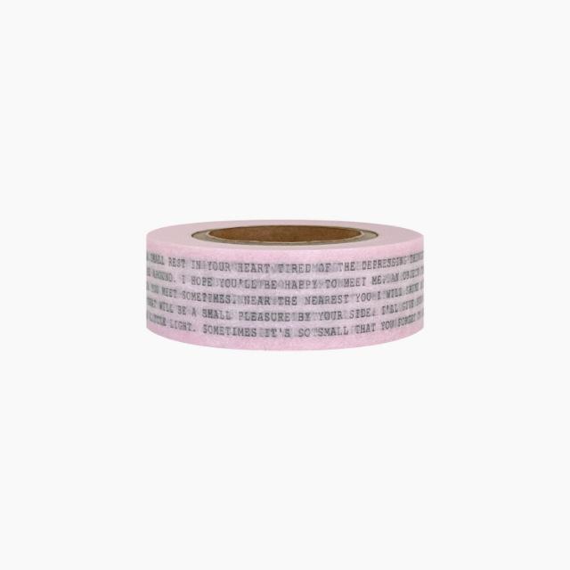 Masking Tape, Sentences 02