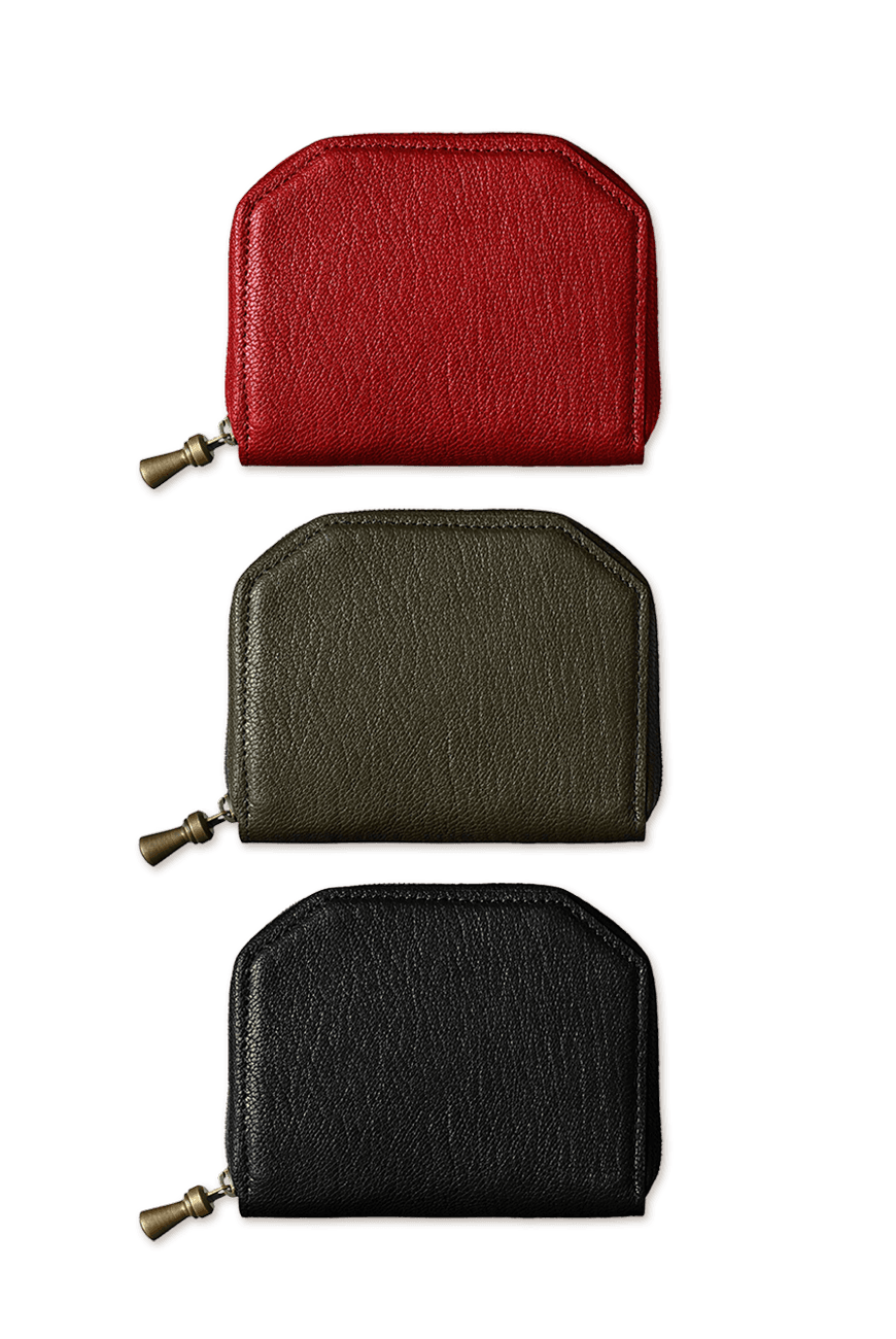 레더 캐틀 지퍼 월렛  Kettle Zipper Wallet Small