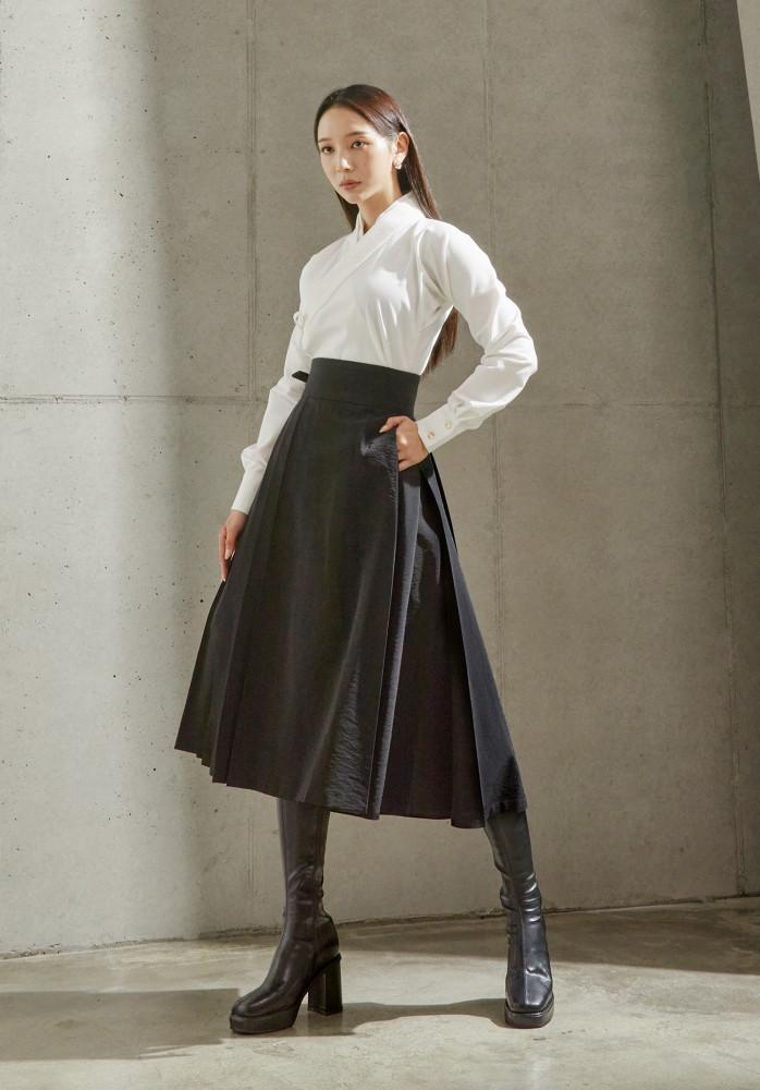 천의무봉 샤를블랙 천의두루치마2.0ver. 허리치마 생활한복