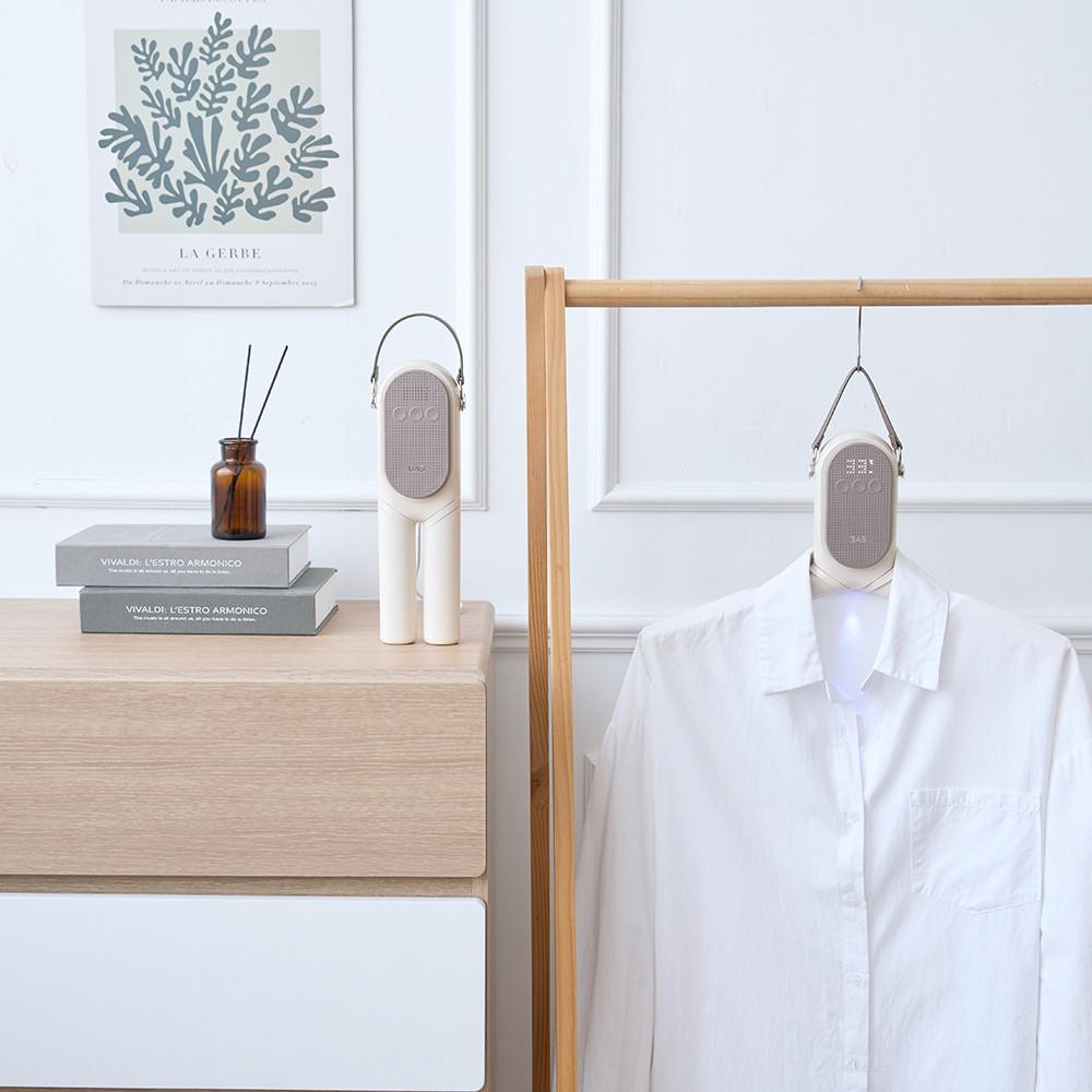 BAS 휴대용 의류건조기 옷 신발 소형 빨래건조기 원룸 1인 UV 옷걸이 저소음 미니 스타일러 바스