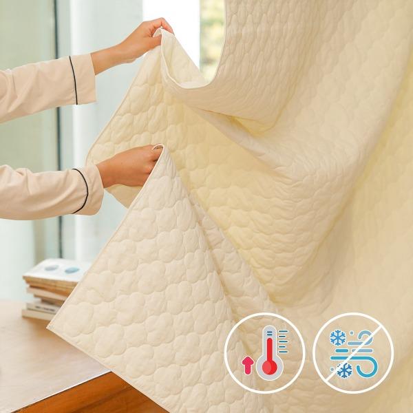 [무료배송 이벤트] 국산 못없이설치 붙이는 패딩 방한방풍 소음완화 다용도 가리개 커튼 (벨크로/핀형 택1)