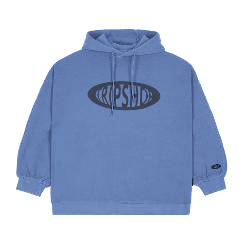 빈티지 로고 후디 (블루)