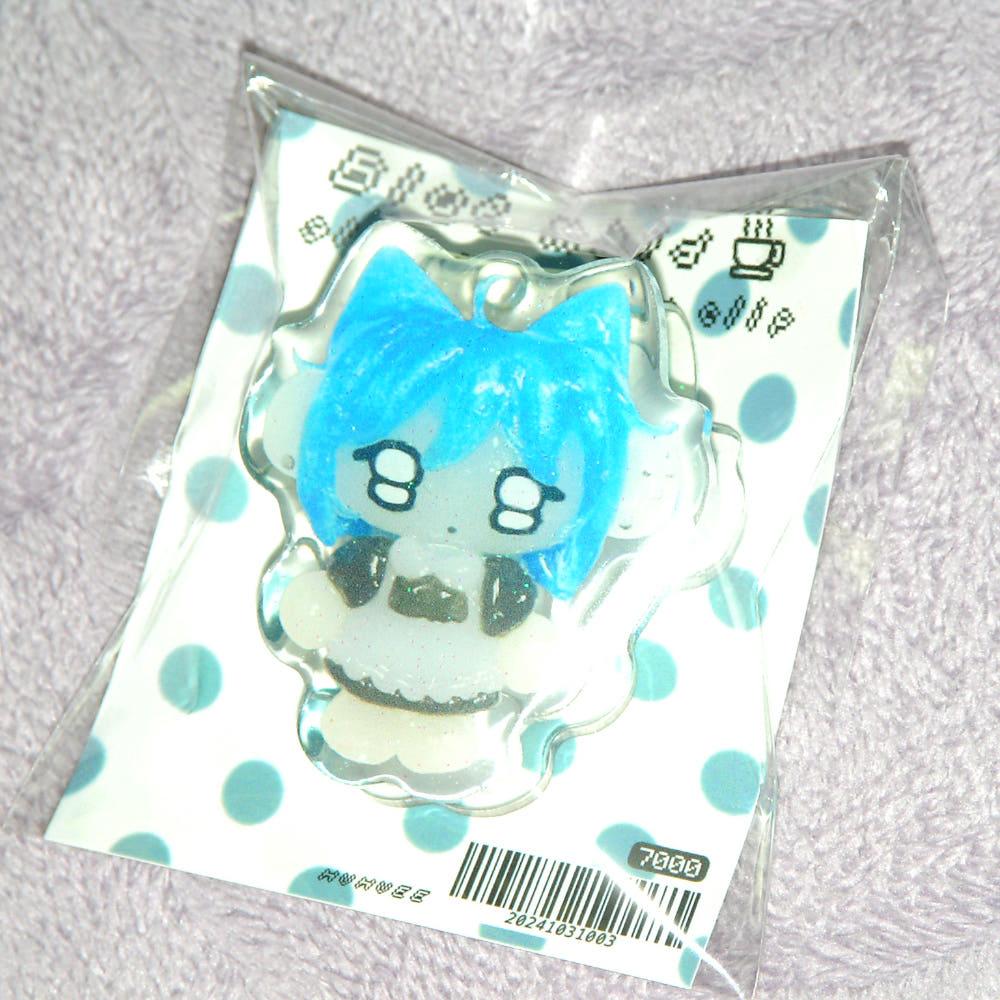 [후후이] 블루 메이드 에폭시 집게