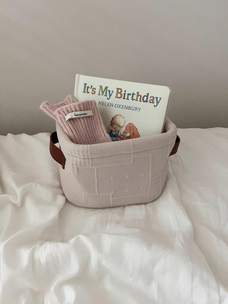 모닝버드 패브릭 화장품 소품 다용도 정리함 수납함 바구니