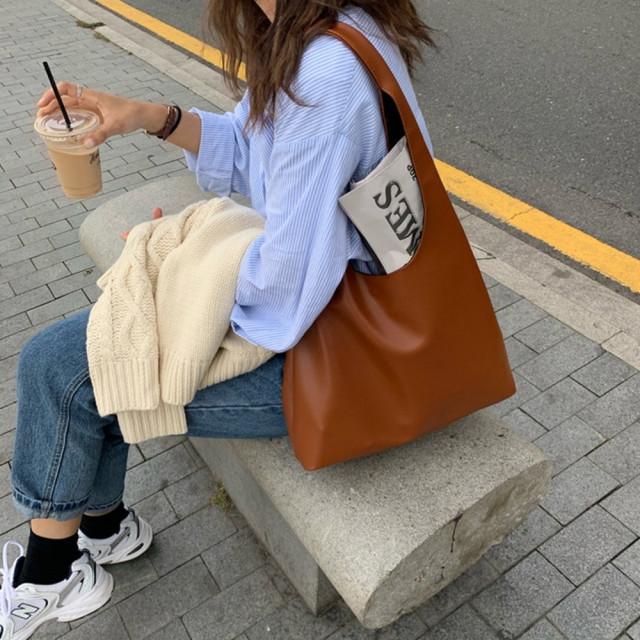 대학생 아이패드 노트북 데일리 호보백 숄더백