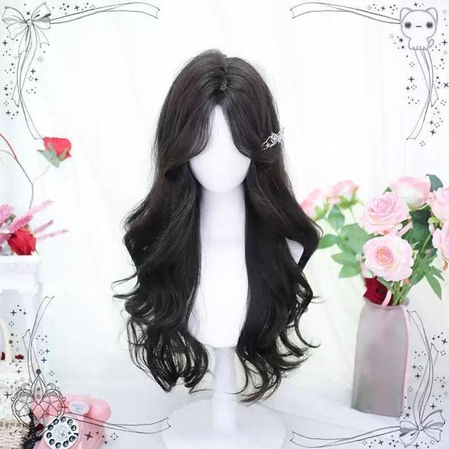 여신 머리 빅웨이브 긴머리 굵은펌 통가발