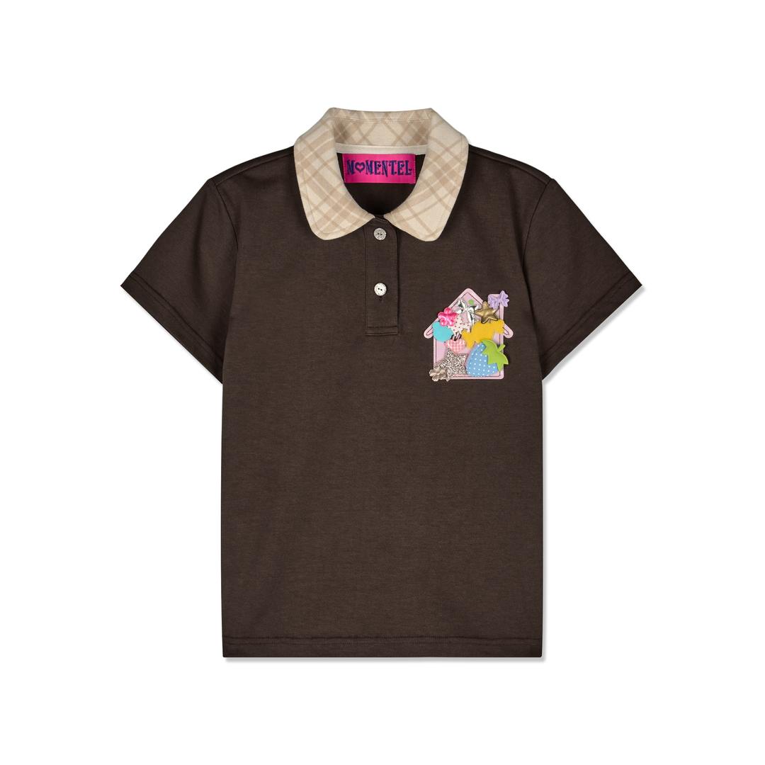 Velcro House Tee (brown)