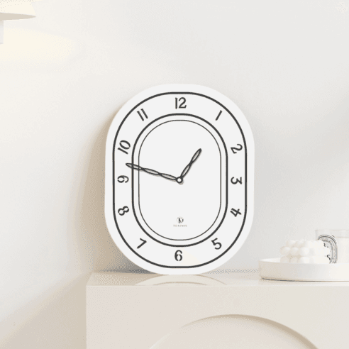테시미스 노르딕 무소음 인테리어 오브제 벽시계 [건전지 일자형 핀후크 포함] - 시계 | 쿠팡