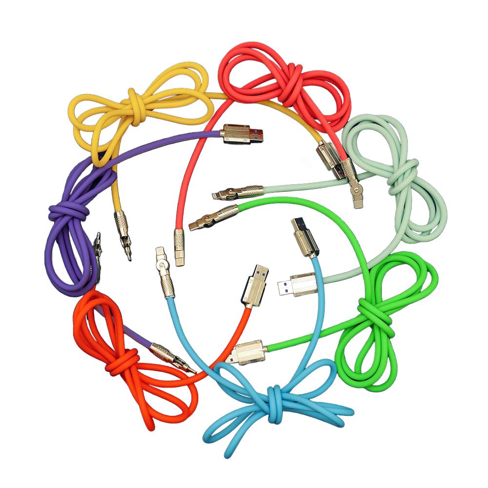 180° Fast Charging Cable (8color)
