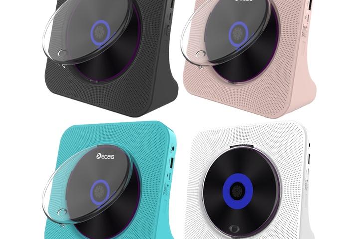 [해외] 블루투스 데스크탑 CD플레이어 유선버전