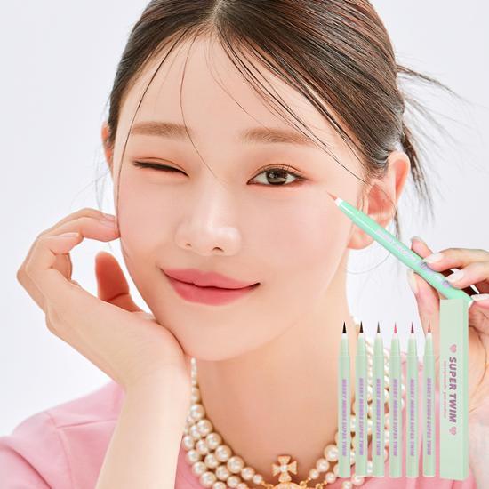 [올리브영 단독 NEW 컬러] 메리몽드 슈퍼트임 펜 아이라이너 6 COLORS