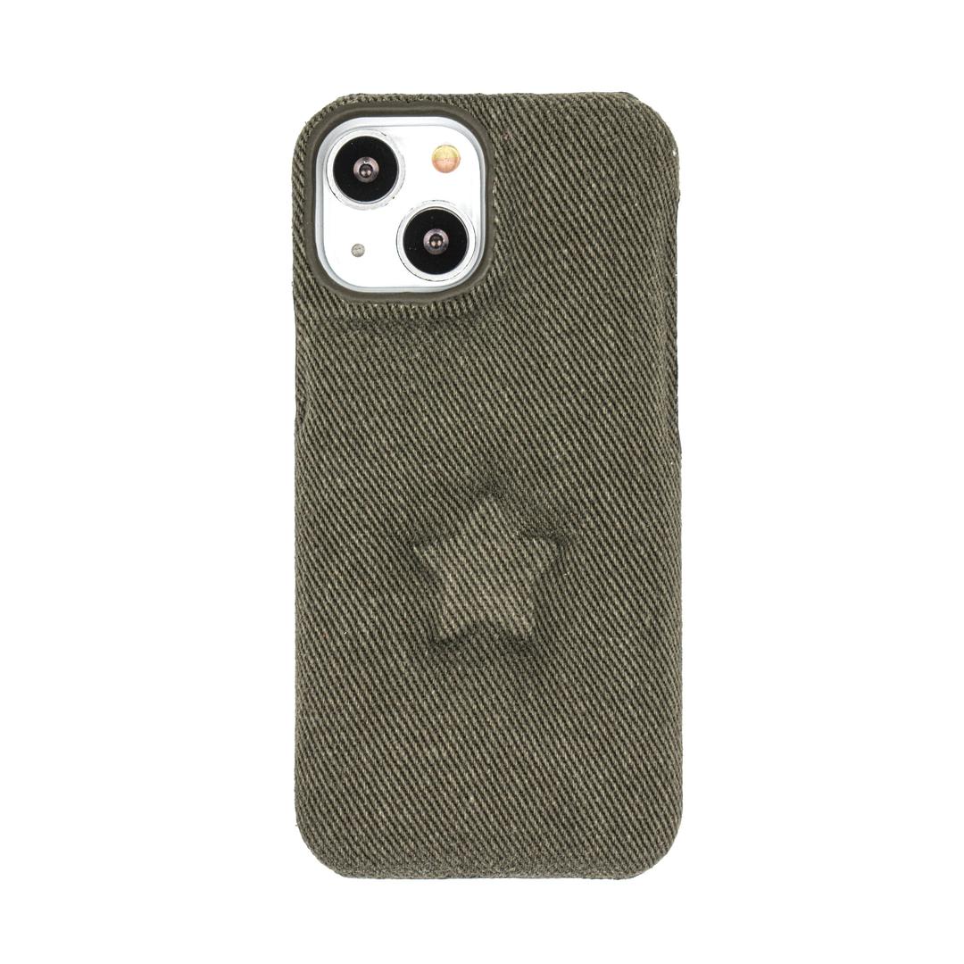 Mini star cushion case (khaki)