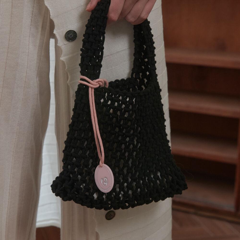 Hand-made Tote Weaving Mini Hand Bag
