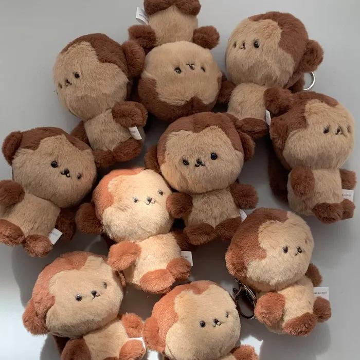 Olivet monkey key-chain 원숭이 올끼끼 키링