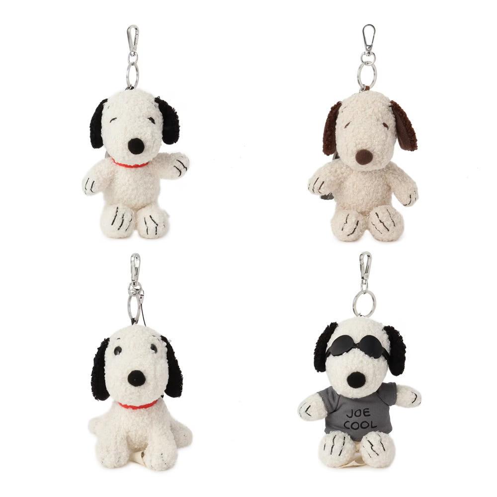 스누피 캐릭터 뽀글이 키링 키홀더