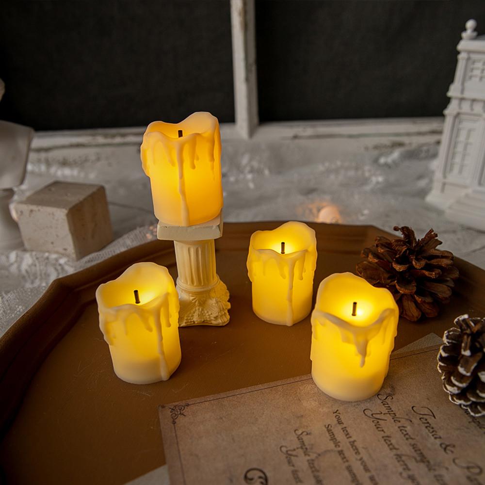 LED 촛불 초 캔들 3 col