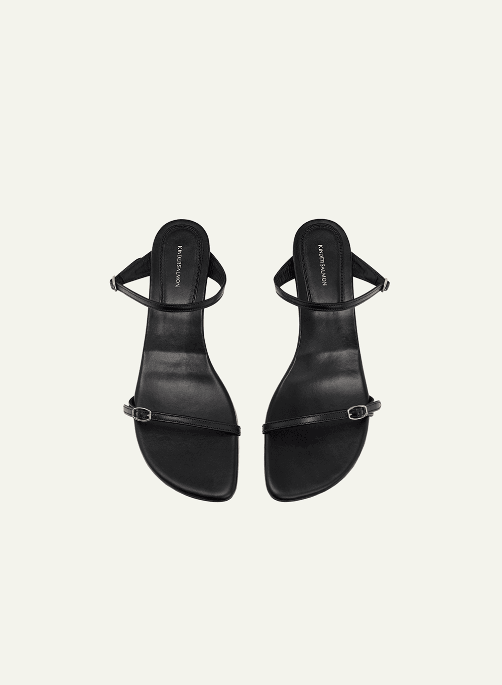 Claire Leather Sandals Black