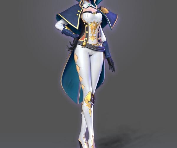 ArtStation - Jean - Genshin Impact Fanart | Resources