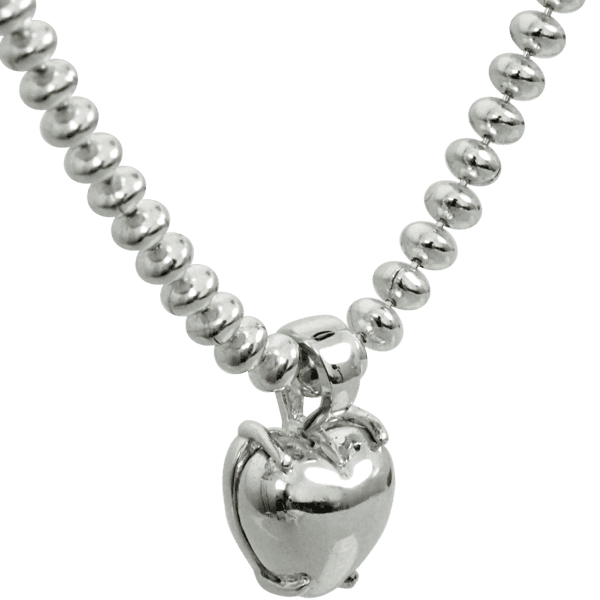 ADORABLE CHAIN HEART SILVER