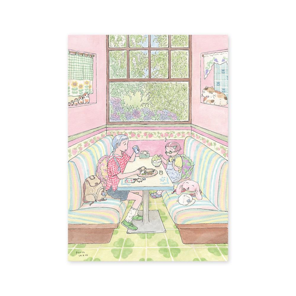 '여름 카페' 미니 포스터