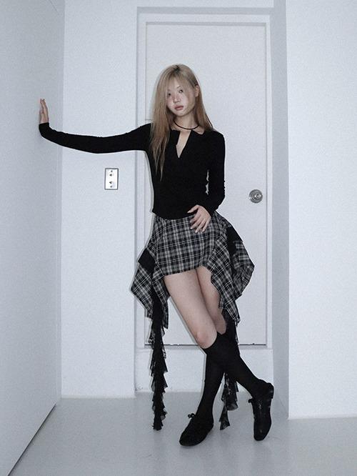 vintage drop skirt