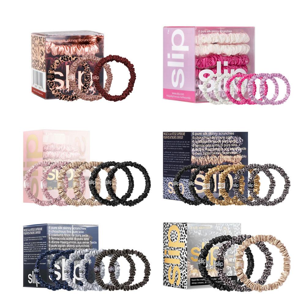 슬립 Slip 곱창밴드 실크 머리끈 6종류