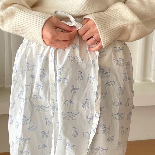 Kitten Half Apron
